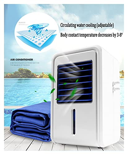 Colchão Cooler Bed Cooling Mattress Pad, sistema de colchão refrigerado a água com ar condicionado,