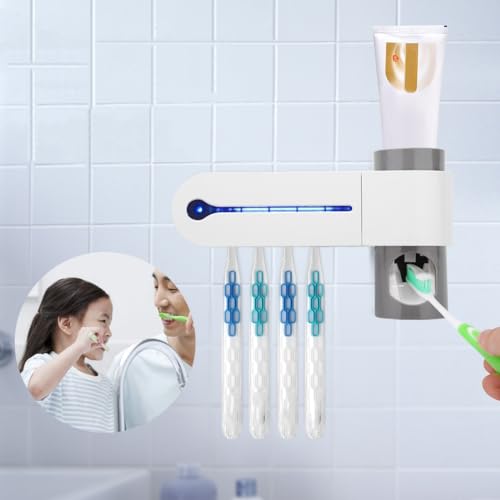 Novaservis Metalia 11 - Porta spazzolino e dentifricio doppio, vetro