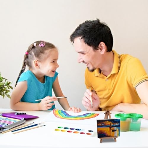 Mini Lienzos para Pintar y decorar salones habitaciones y mesas de eventos con manualidades DIY 5