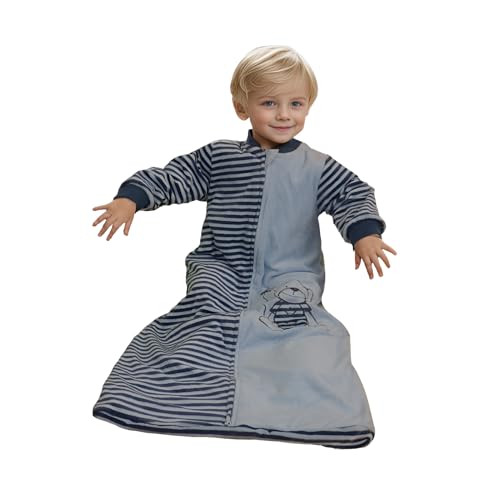 Long-Sleeve Velvet Sleep Sack (3–5T)