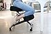 Sleekform Kneeling Posture Chair | Ergonomic Office Desk Knee Stool Relieving Back & Neck Pain | Computer Seat, Wheels & Adjustable Height | Backless Meditation Seat | 4