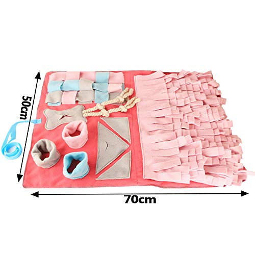 Tapis Snuffle Chien antidérapant avec jeu interactif de stimulation olfactive - 2