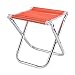 tulipes Taburete para Acampar con cojinete Fuerte Silla de Pesca Plegable con Respaldo de Acero Inoxidable con Mochila Honest
