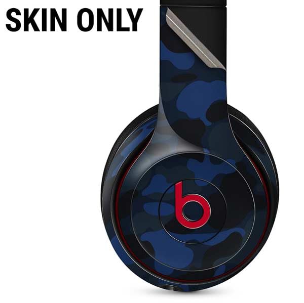 Skinit Decal Audio Skin Compatible with Beats Solo 3 Wireless - Blue Street Camo Design