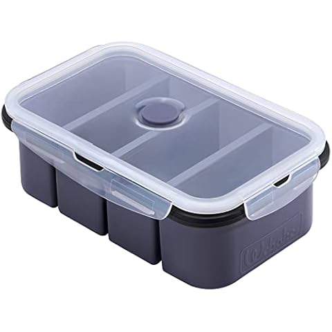 webake Silicone Soup Cubes Freezer Tray Cover