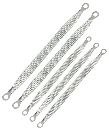 Check 48V Ground Connection - 2021-2023 Mercedes-Benz E-Class, CLS, & AMG GT 5 UBOG Ground Strap,Car Accessories Ground Strap Automotive,3pcs 10'x1/2'&2pcs 13'x1/2' Professional Vehicle Grounding Cable Straps,Grounding Strap,Engine Ground Strap Kit for Most Car,Ring Terminal