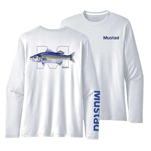 T-shirt Seabass Mustad UV manches longues XL vêtement technique pêche au bar