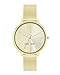 Produktbild Nine West modische Armbanduhr Damen Quarz-Uhr mit Klappschließe Analog Gold