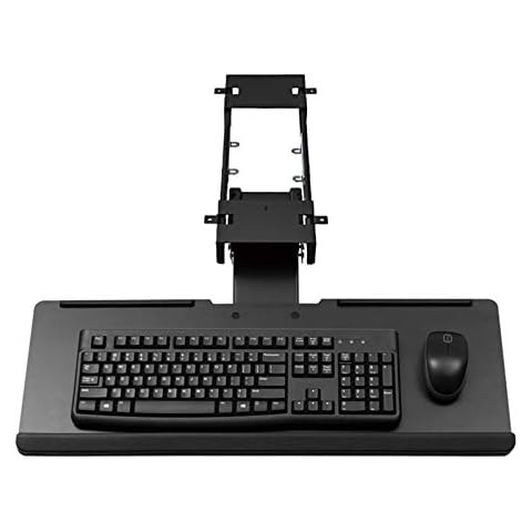 XINKO Keyboard Bracket Rotatable Desktop Extension Slide Rail Bracket Ergonomic Mouse Holder Cover
