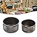 Lightweight Stainless Steel Camping Bowl with Folding Handle – 450ml or 600ml Outdoor Food Container for Backpacking, Hiking, Picnics, and Travel (No Lid)（450ml with 600ml Bowls no lid）