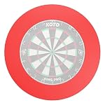 KOTO darts – KOTO - 4 PCS Dartscheibe Surround Rot, Dartscheibengröße, Da