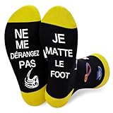Chaussettes Humour Homme 39-46 Chaussettes de Cadeaux Antidérapant...