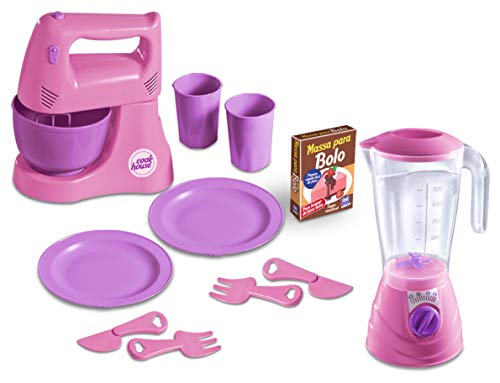 Cook House Vamos Brincar Zucatoys Rosa E Lilás