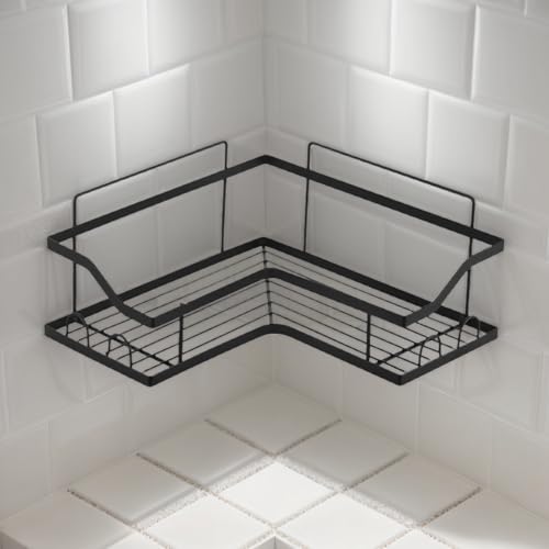 Panier douche angle antirouille pour libérer de l'espace - 6