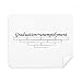Quote About Graduation and Unempolyment Cleaning Cloth Screen Cleaner 2pcs Suede Fabric