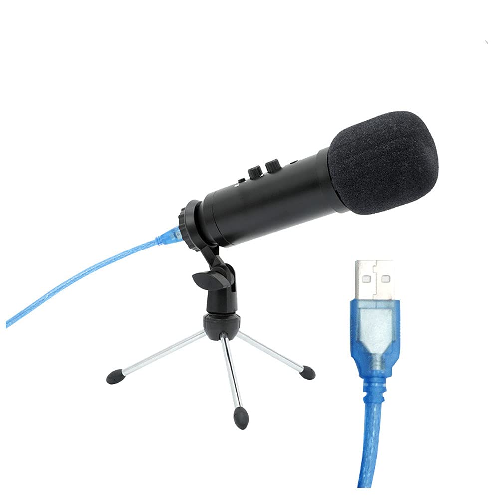 Cardioid Condenser Microphone USB Practical Streaming Recording Playing Mic Useful Electronics