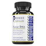 Premier DHEA, 60 Capsules, Vegan Product - DHEA (25 mg; Synthesized from Wild Yam) Premier Anti-Aging, Mood Balance and Hormone Support
