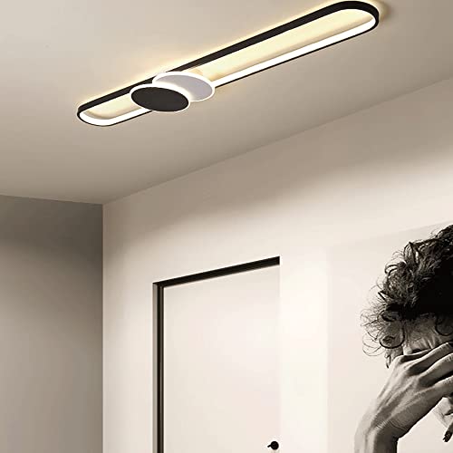 Aplique de pared LED de 47W y tira larga de 39.4" para decoración moderna de dormitorios 7
