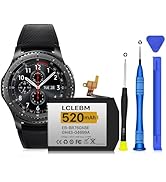 LCLEBM 520mAh Battery for Samsung Gear S3 Frontier (SM-R760),Galaxy Gear S3 Classic Replacement B...
