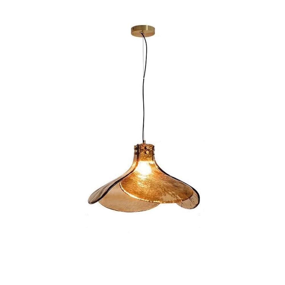 ARICCI Italian Ceiling Lamp Four Leaf Grass Pendant Nordic Kitchen Living Room Chandelier Medieval Personalized Droplight Hanging Bedroom Metal Pendent Lamp Vision