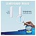 Tampax Pearl Tampons with Plastic Applicator, Super Absorbency, 200 Count, Unscented (50 Count, Pack of 4 - 200 Count Total)