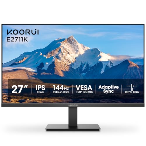 Monitor, 27 Inch Gaming Office Monitor