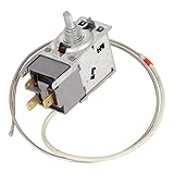sparefixd Termostato de temperatura para nevera LEC L5511W L5010W WDF27