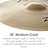 Zildjian A Zildjian Series - 18 Inch Rock Crash Cymbal #2