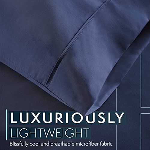image for HC COLLECTION Bed Sheets Full Size Set, Hotel Luxury Platinum 1800 Ser