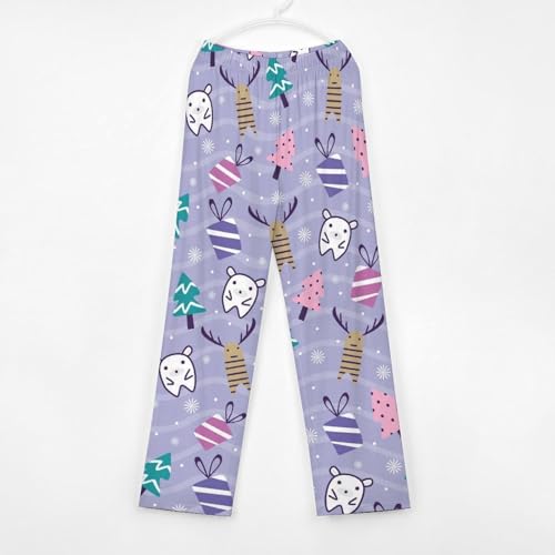Trendy Colorful ChristmasChildren's Casual Pajamas140CM2