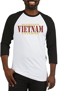 CafePress Vietnam WAR Marines Veteran! Baseball Shirt
