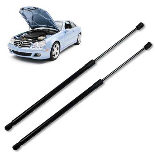 Saitourne Front Hood Struts Shocks Lift Supports Gas Strut for Mercedes-Benz C230 C240 C280 C32 CL55 CLK55 CLK63 AMG C320 C350 CLK320 CLK350 CLK500 CLK550 2001-2009, SG203007, 6360, 2038800429
