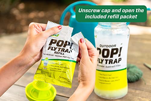 Rescue! PFTR Pop! Fly Trap – Large Reusable Fly Trap thumb #2