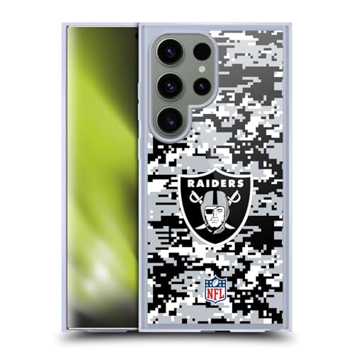 Coque Gel Las Vegas Raiders Samsung S24 Ultra Compatible MagSafe NFL