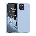 Produktbild kwmobile Hülle kompatibel mit Apple iPhone 13 - Hülle Silikon gummiert - Handyhülle - Handy Case in Hellblau matt