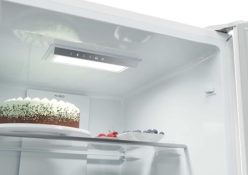 Réfrigérateur combiné inversé HAIER HTR3518ENMW