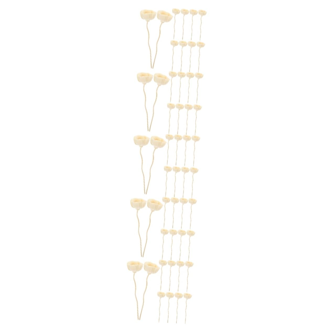 iplusmile 5 Series Varillas Aromáticas para Difusores Flores para Decoración De Interiores Y Hogar Oficina Y Yoga 10 Piezas X 5