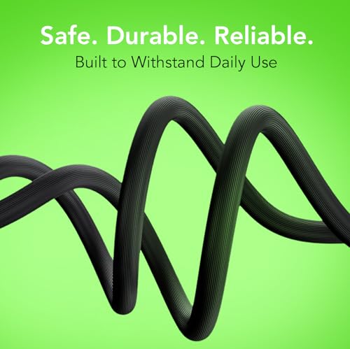 Image of Oraimo 20W Fast Charging Cable for iPhone | Type-C to iPhone | 480 Mbps Data Transfer | Tangle-Free, Bend-Proof & Heat-Resistant | Compatible with iPhone, iPad & MacBook | 1M Length (OCD-CL54)