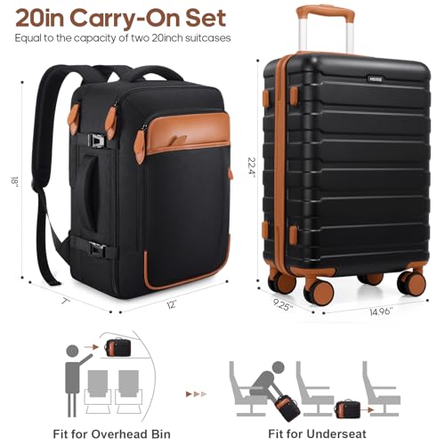 MIUSSE MAX 3-Piece Luggage