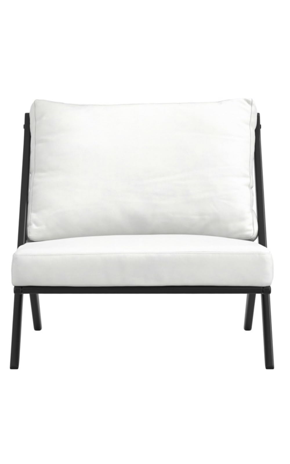 Chaise Aspen design moderne et fauteuil de salon confortable en tweed bicolore