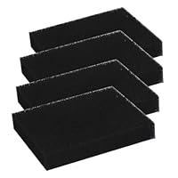 4 Stück Schwammfilter Kohlefilter für SOG Abgassystemfiltern, 128 × 99 × 22mm Aktivkohlefilter Filter für Thetford Türvarianten Wohnmobilen 517 000 1