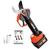 Kebtek KT 9035 Cordless Pruning Shears Body 1.4‘’(35mm) Compatible with Kebtek 21V 2AH Battery and KT-Pole Professional Lightweight Heavy Duty Garden Tool (Only Pruner Body)