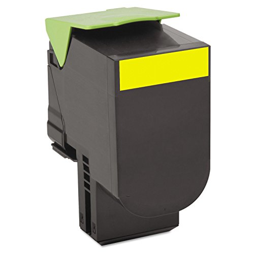 Lexmark CX510de toner jaune 80C1XY0 - Qualité d'impression laser premium