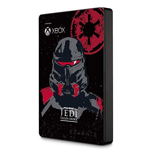 Seagate Game Drive For Xbox 2TB External Hard Drive Portable HDD – USB 3.0 Star Wars Jedi: Fallen Order Special Edition, Designed For Xbox One, 1 Year Rescue Service (Stea2000426)