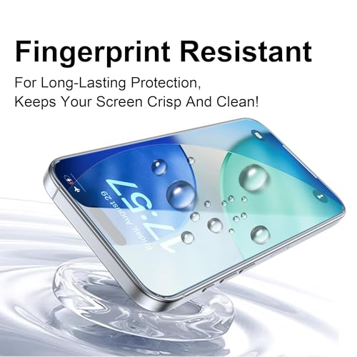 Image of OneFish Screen Protector Compatible with Samsung Galaxy S25 Ultra, 9H Tempered Glass, HD Clear, Scratch Resistant, 10s Auto Dust-Elimination Installation, Support Fingerprint Unlock,2 Pack