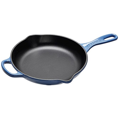 Frigideira Redonda, 20 Cm com Alça - Signature, Le Creuset, 2018220, Azul Marseille
