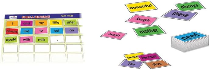 Creative's Build A Sentence - 3|0940| Fun way to learn how to make correct sentence! For children 8 Yrs and above