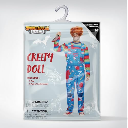 Spooktacular Creations Men Killer Doll Costume thumb #5