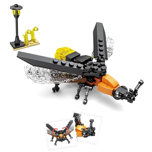 Image of Mini Insect Building Blocks Toy Insect Collection Building Block Set Insects Collection Building Blocks Bugs Toy Building Sets for Kids 6+ (Firefly)