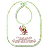 Bavetta Bavaglino personalizzabile Calcio Tifoso Palermo rosanero dalla nascita Idea regalo nascita